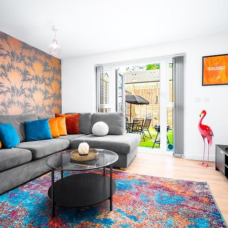Luxury City Centre 5 Bed House With En-Suite, Bbq, On-Site Parking By Azura Nights 伯明翰 外观 照片